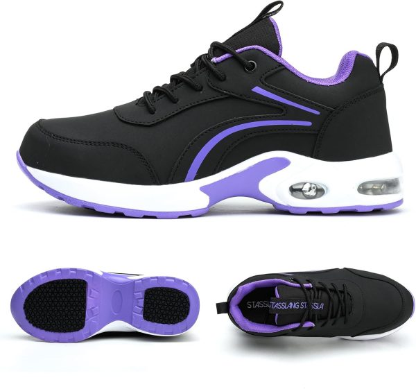 Women's Waterproof Toe Shoes Stasslang d020 Non Slip-4