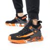 ORISTACO Work Safety Crew Boots Breathable Steel Toe Sneakers-1