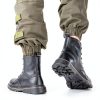 Steel Toe Boots Waterproof Lightweight Safety Work Boots 6" Black-8