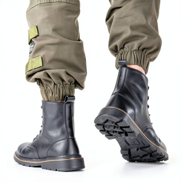 Steel Toe Boots Waterproof Lightweight Safety Work Boots 6" Black-8