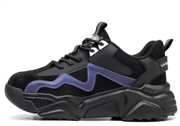 Steel Toe Shoes Wide Fit Indestructible Work Sneakers Slip‑Resistant-2