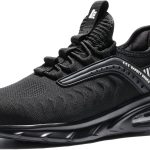 Furuian Steel Toe Shoes Lightweight Slip‑Resistant Safety Sneakers-0