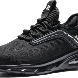 Furuian Steel Toe Shoes Lightweight Slip‑Resistant Safety Sneakers-0