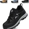 Steel Toe Shoes ISOOUS Work Safety Footwear Breathable Lightweight-7