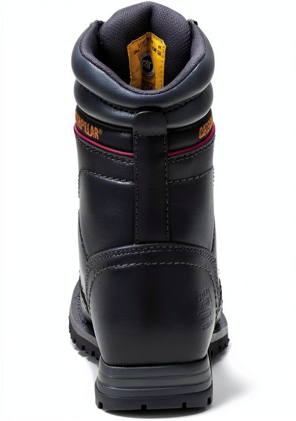 Cat Footwear womens Echo Waterproof Steel Toe Work Boot-1