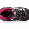 Steel Toe Boots Women LARNMERN Lightweight Industrial Work Safety Pink-5