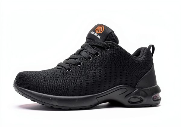 FENLERN Steel Toe Shoes for Women Lightweight Medium and Wide Size Safety Shoes Comfortable Work Shoe Sneakers Indestructible Colchón de Aire Zapatos de Trabajo para Mujer-6