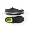 HEYDUDE Women Wendy Work CT Slip Resistant Composite Toe Shoes Black-3