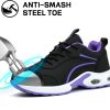 Women's Waterproof Toe Shoes Stasslang d020 Non Slip-2