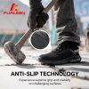 Furuian Steel Toe Shoes Lightweight Slip‑Resistant Safety Sneakers-6