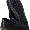 HEYDUDE Women Wendy Work CT Slip Resistant Composite Toe Shoes Black-6