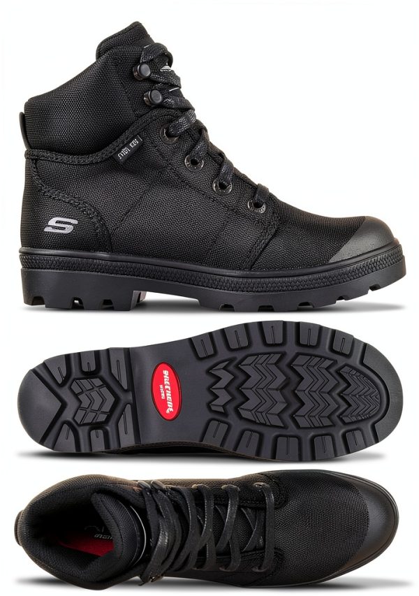 Skechers Womens Rotund Darragh Work Lace-Up Boot Safety Toe-5