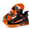 ORISTACO Work Safety Crew Boots Breathable Steel Toe Sneakers-4