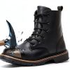 Steel Toe Boots Waterproof Lightweight Safety Work Boots 6" Black-1