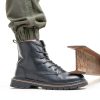 Steel Toe Boots Waterproof Lightweight Safety Work Boots 6" Black-6