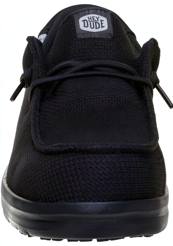 HEYDUDE Women Wendy Work CT Slip Resistant Composite Toe Shoes Black-5
