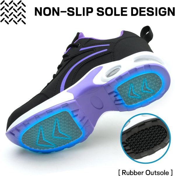 Women's Waterproof Toe Shoes Stasslang d020 Non Slip-3