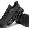 Furuian Steel Toe Shoes for Men Women Lightweight Slip On Safety Work Shoes Comfortable Steel Toe Sneakers-5